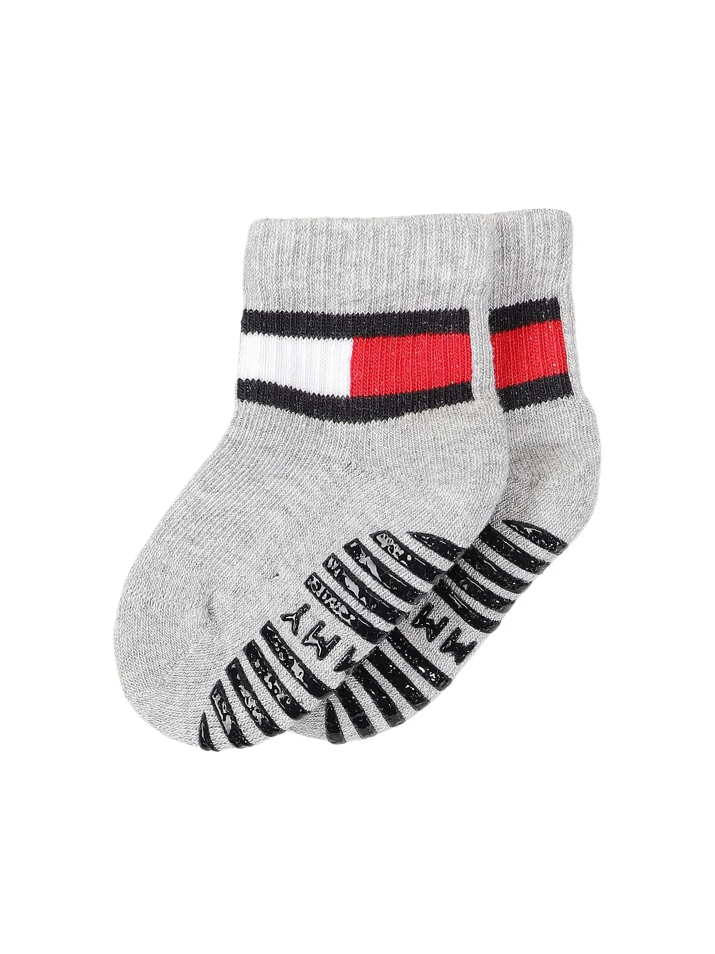 TOMMY HILFIGER | Jungen Socken 2-er Pkg. light grey melange | 